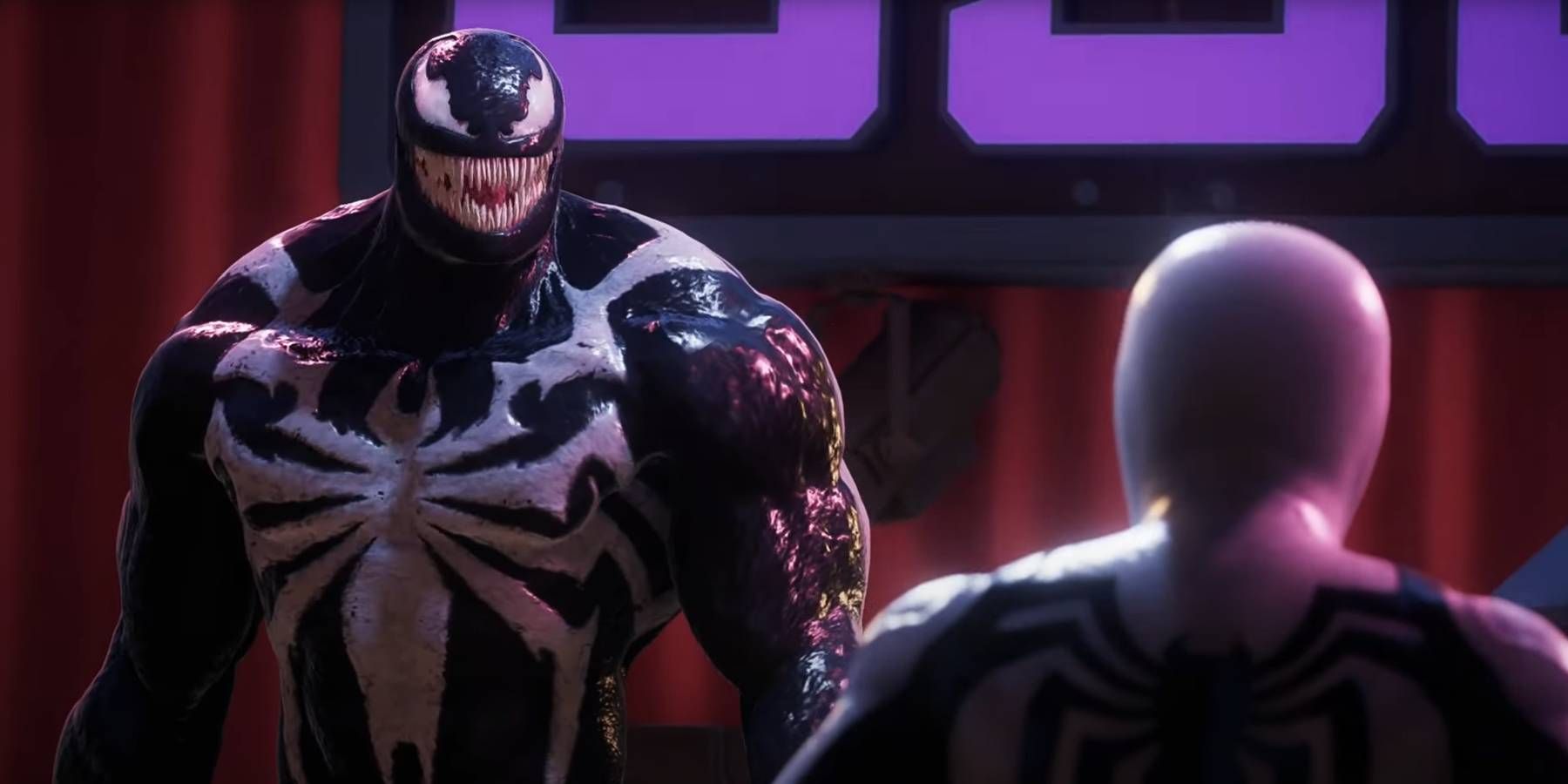 Marvel's Spider-Man 2 Venom Fighting Peter Parker in Phase 1 of Final Boss Battle