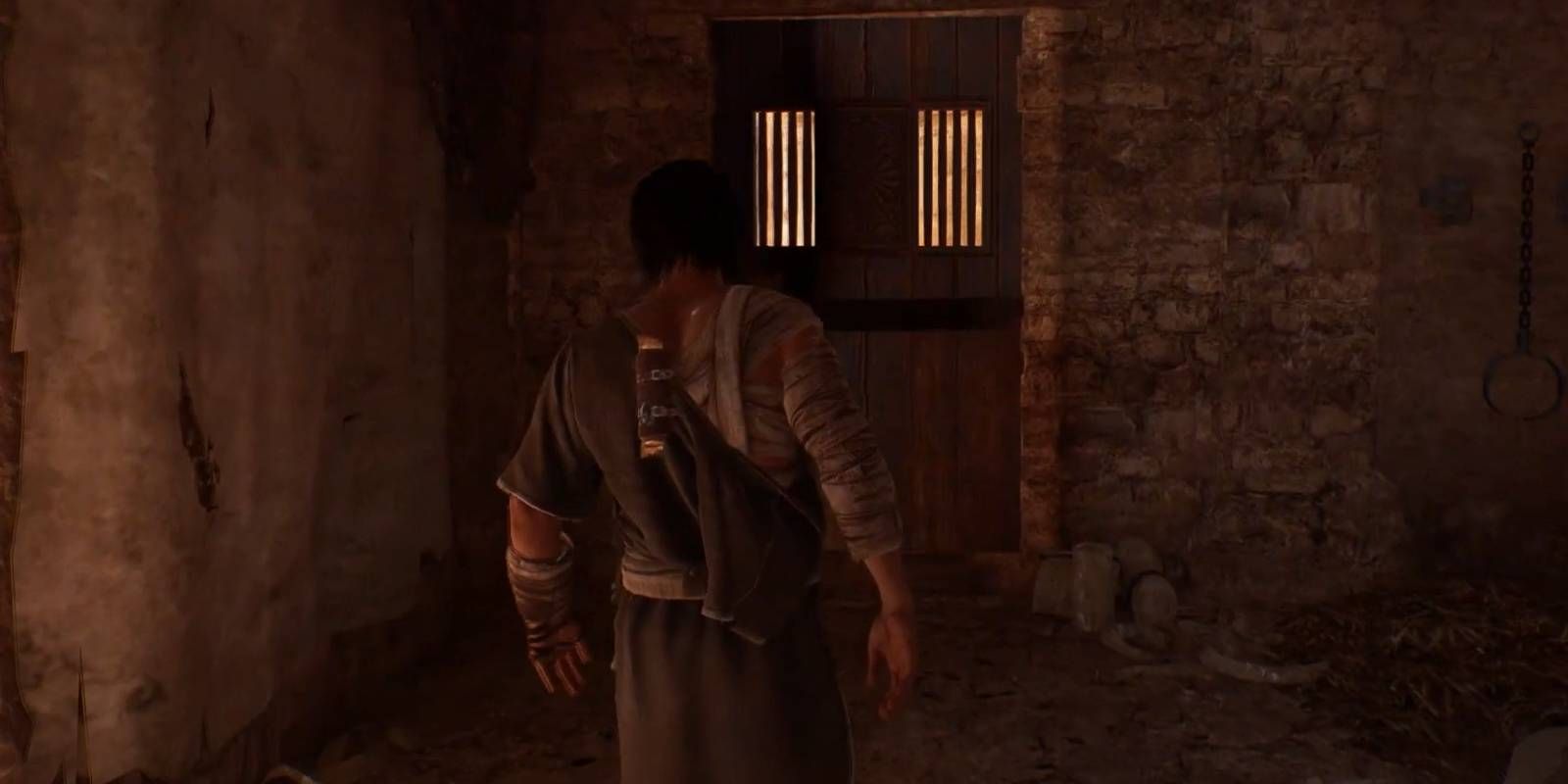 Assassin's Creed Mirage Grabbing a Disguise when Attempting to Assassinate Fazil the Great Scholar