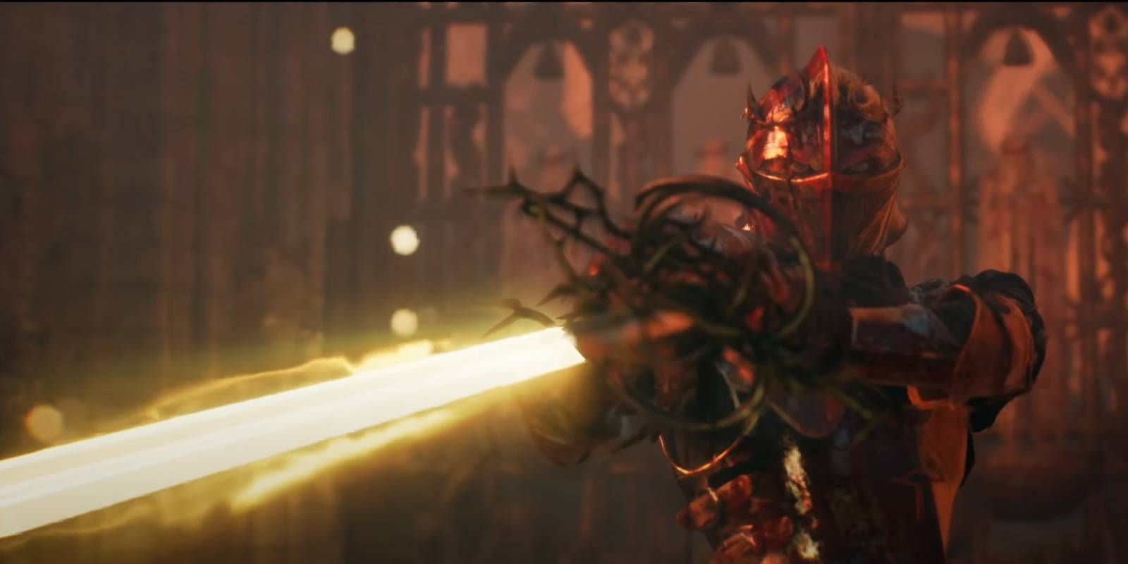 The Lords of The Fallen Pieta, She of Blessed Renewal Phase 1 Boss Cutscene with Holy Sword to Defeat