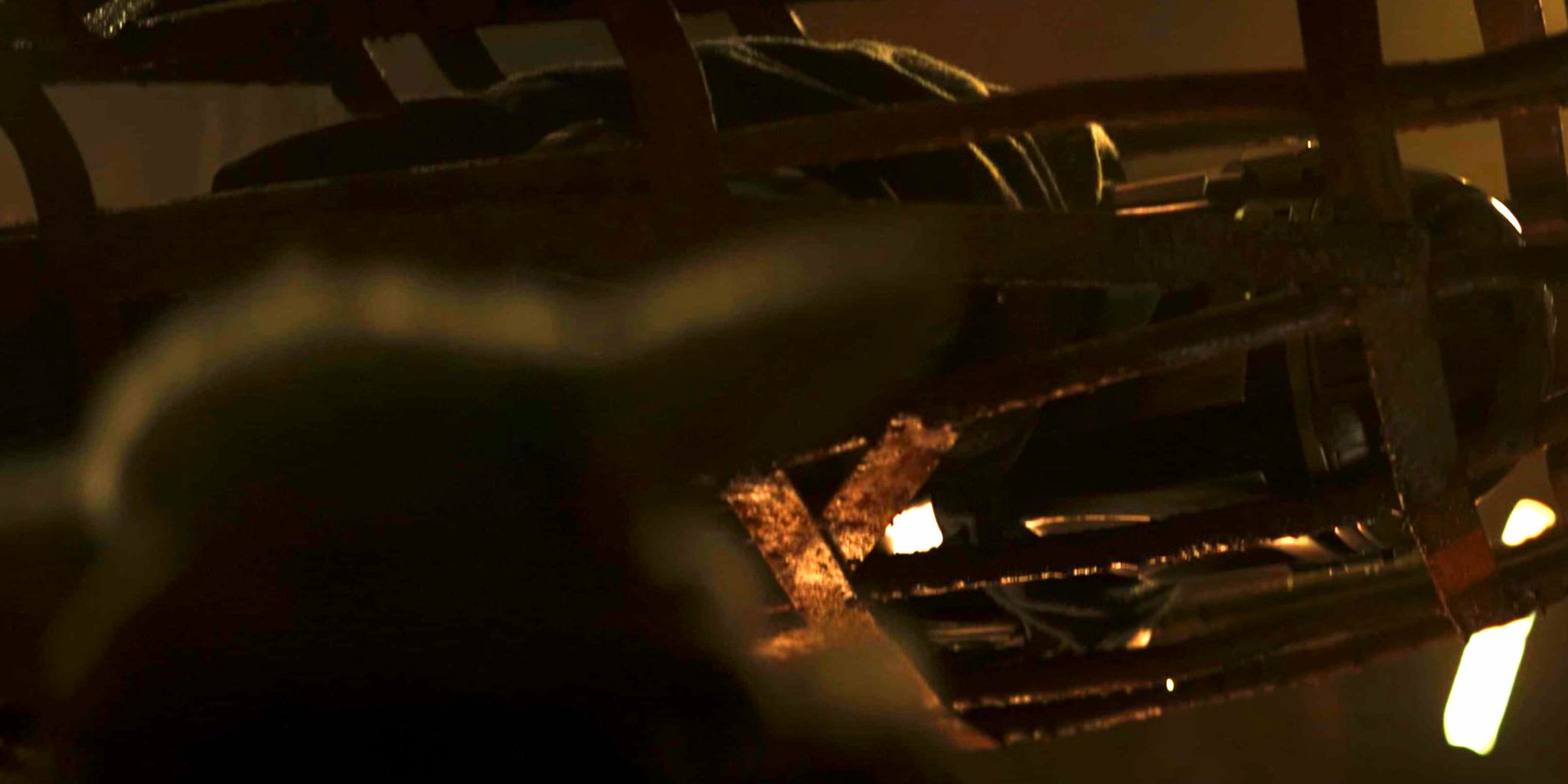 Grogu tries to use the Force to rescue Din Djarin in the mines of Mandalore