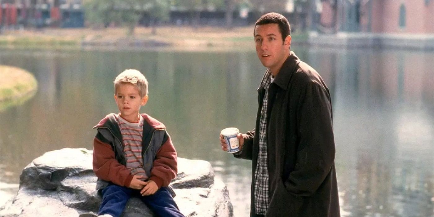 Sonny e Julian no lago em Big Daddy.