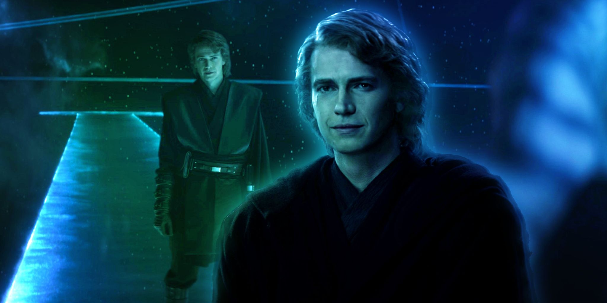 Hayden Christensen as Anakin Skywalker in the Ahsoka series.