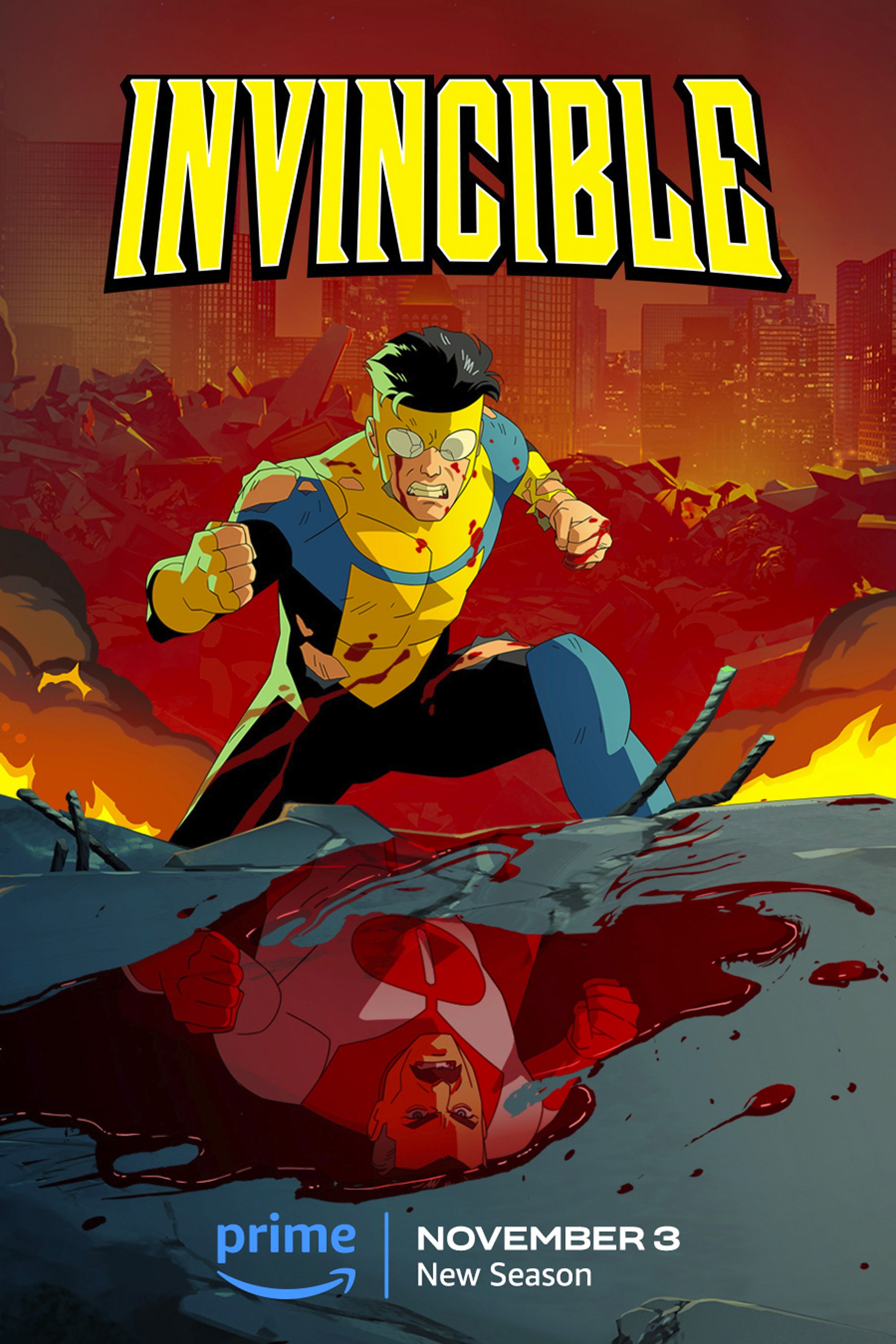 Invincible Season 3 Poster