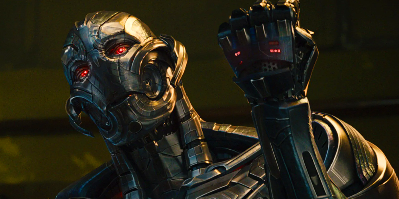 James Spader as Ultron in 2015's Avengers Age of Ultron
