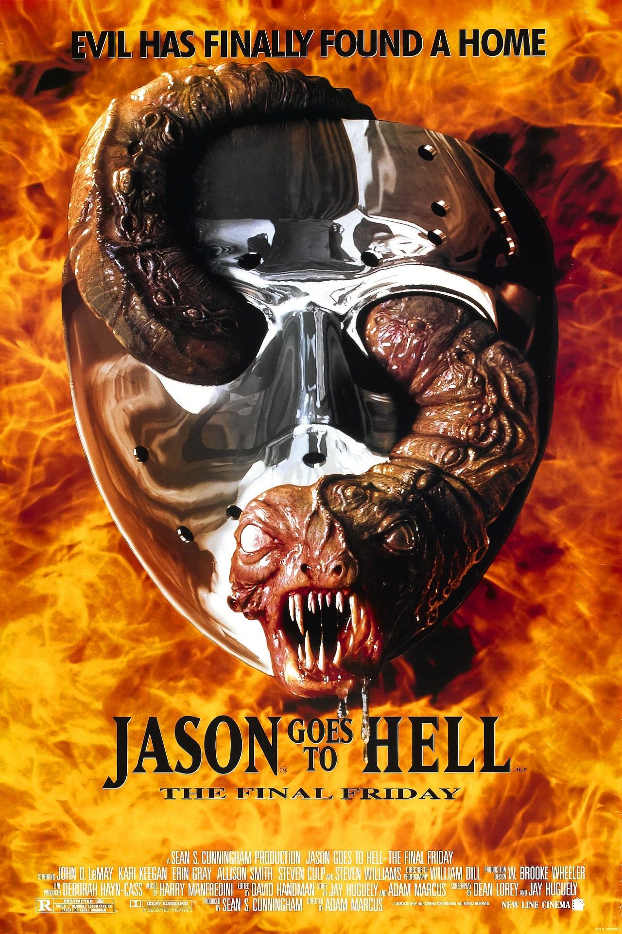 Jason Goes to Hell The Final Friday Movie Poster