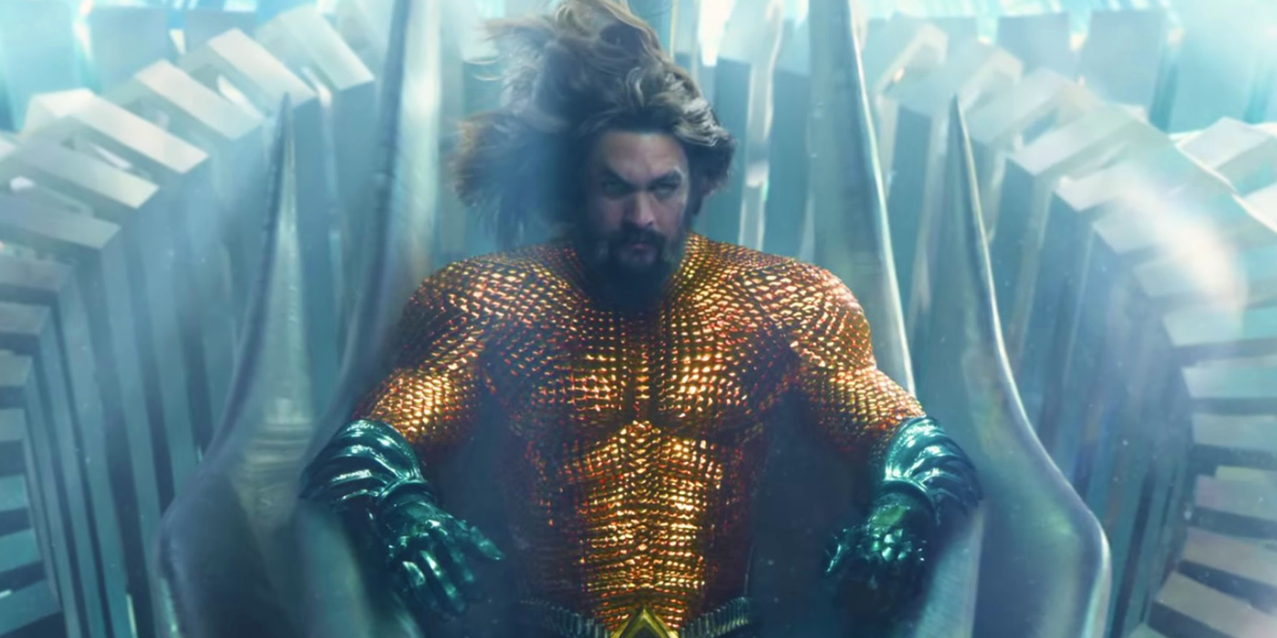 Jason Momoa as Arthur Curry in Aquaman and the Lost Kingdom