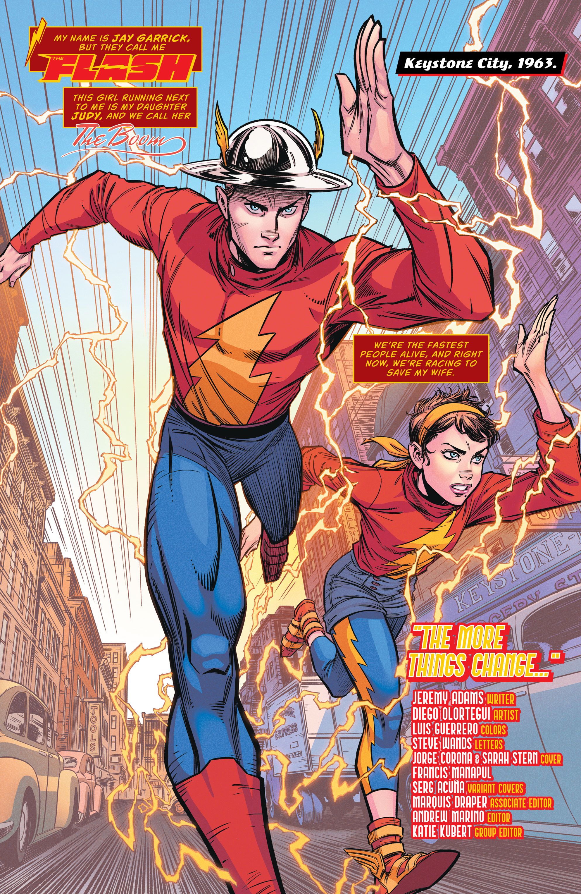 Jay Garrick and Judy Flash Boom DC