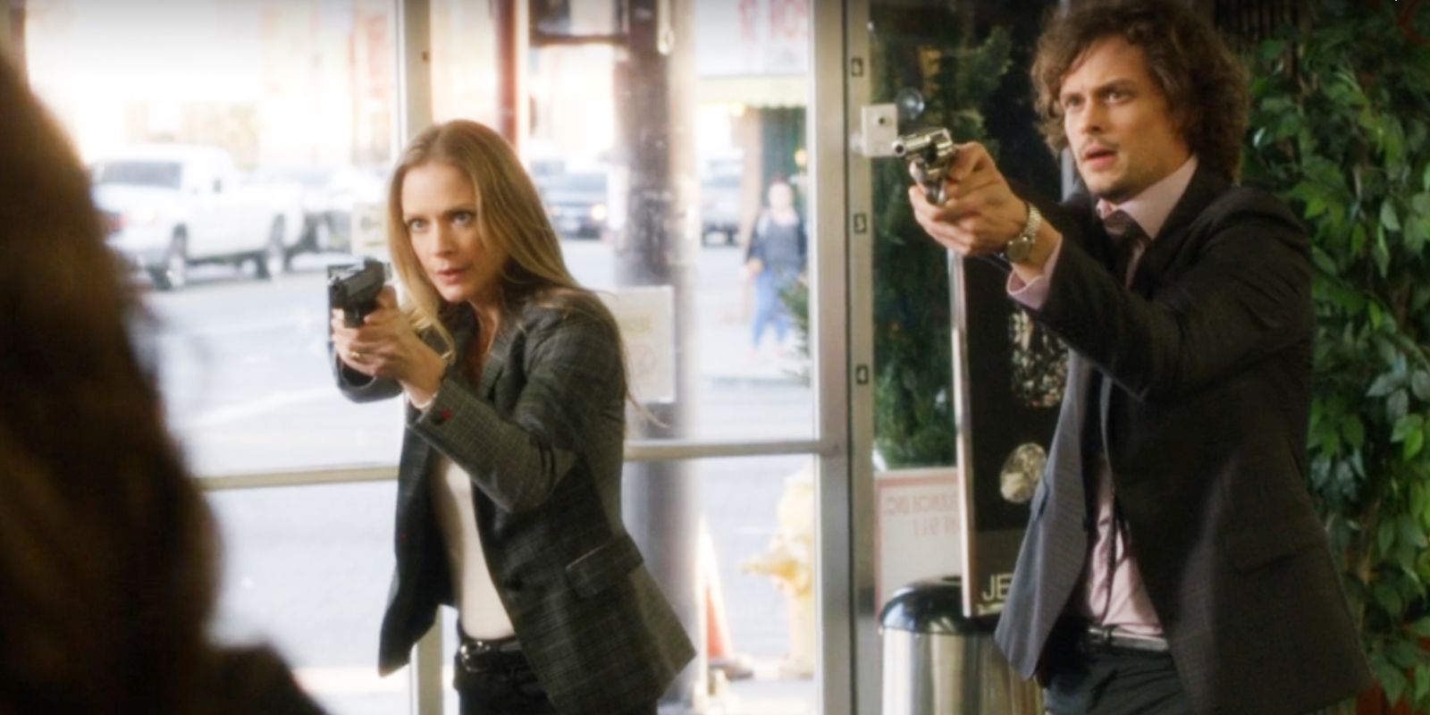 JJ and Reid in Criminal Minds