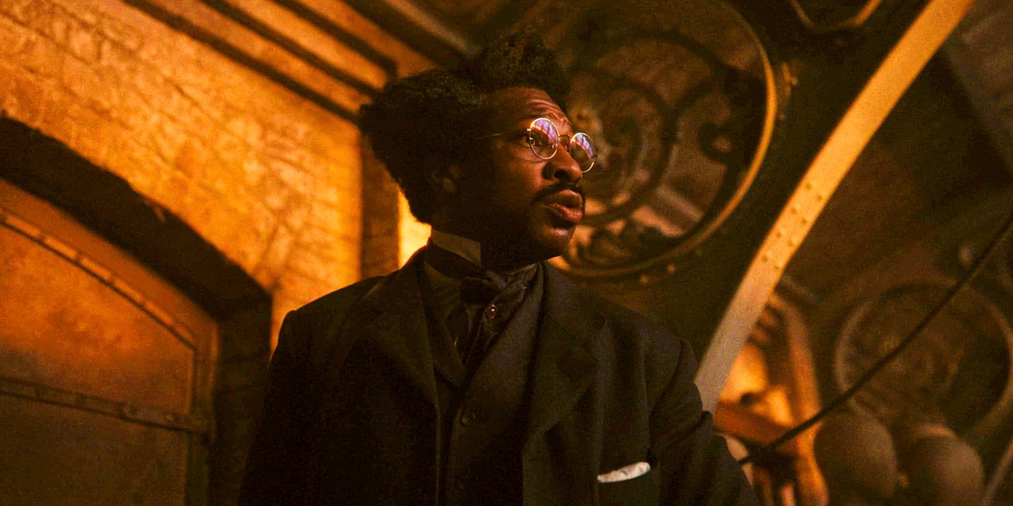 Jonathan Majors as Victor Timely In His Workshop In Loki Season 2 Episode 3