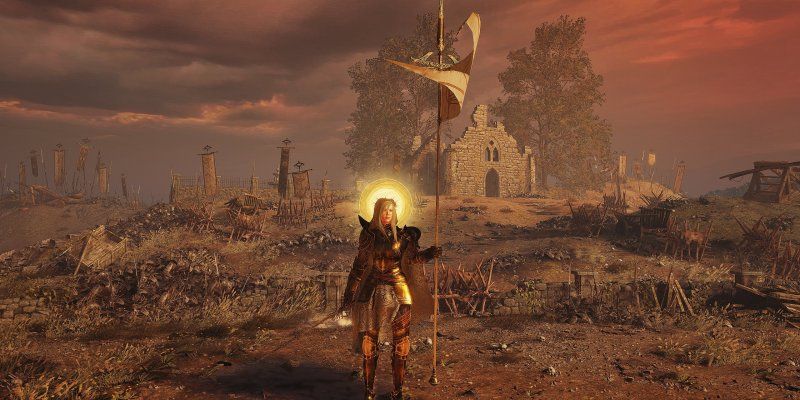 Judge Cleric, The Radiant Sentinel boss in Lords of the Fallen