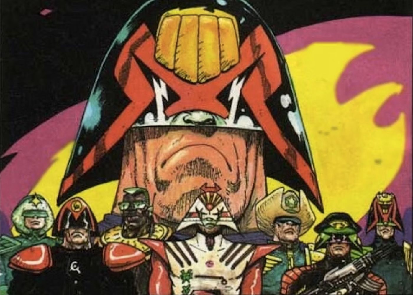 Every Megacity That Exists in Dredd Lore, & Where They Are in the World
