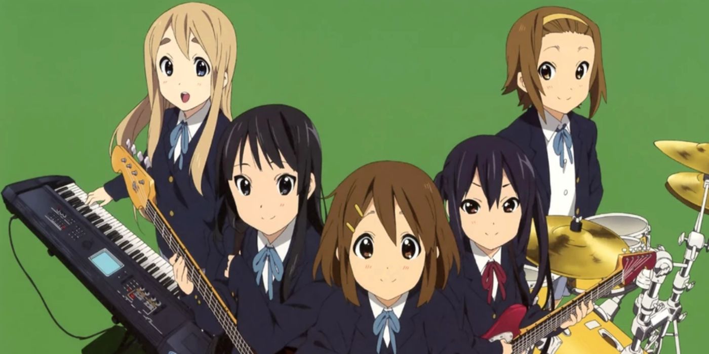 K-On After School Tea Time against a green background