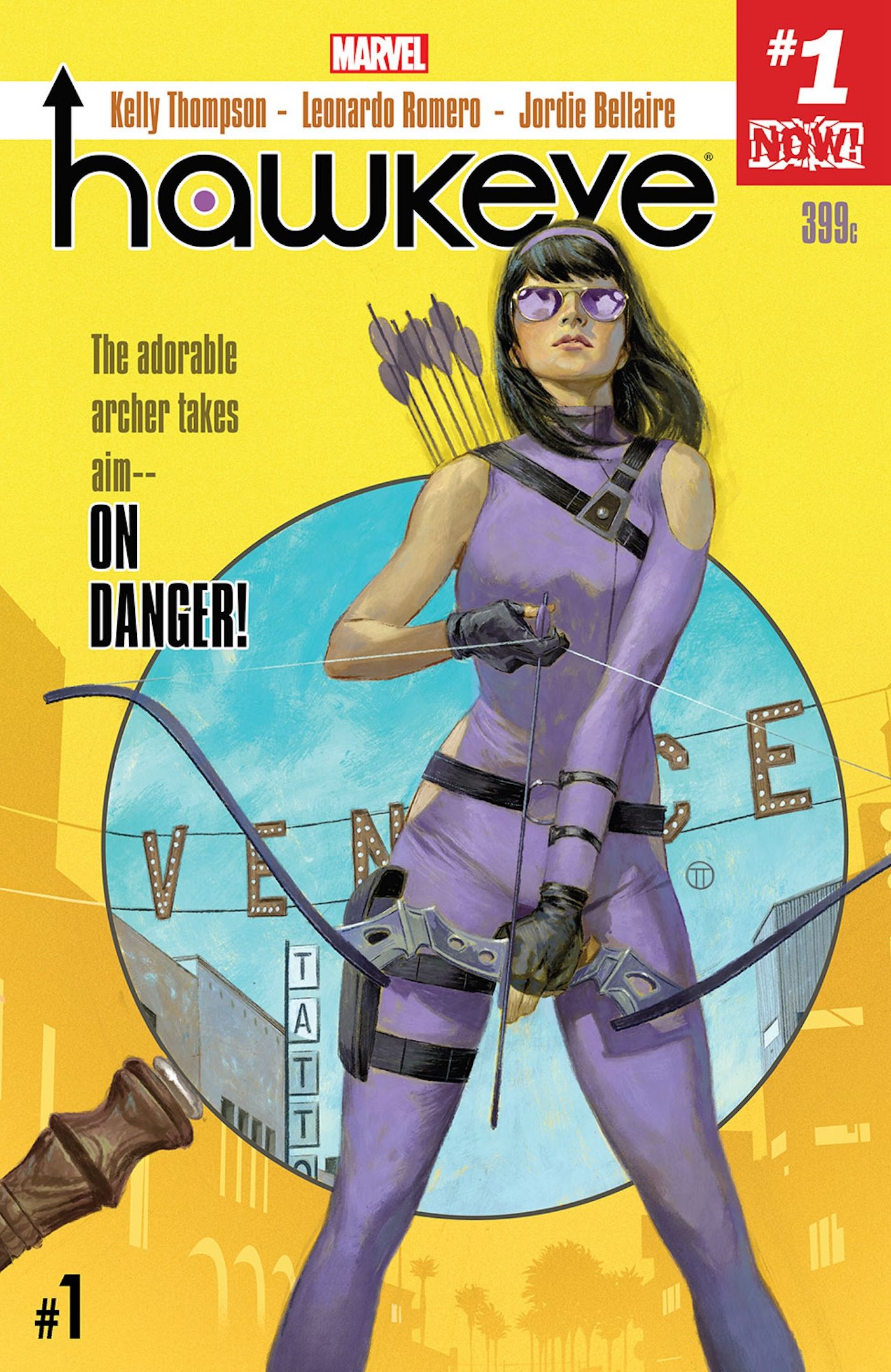 Kate Bishop Hawkeye 1 Cover by Tedesco