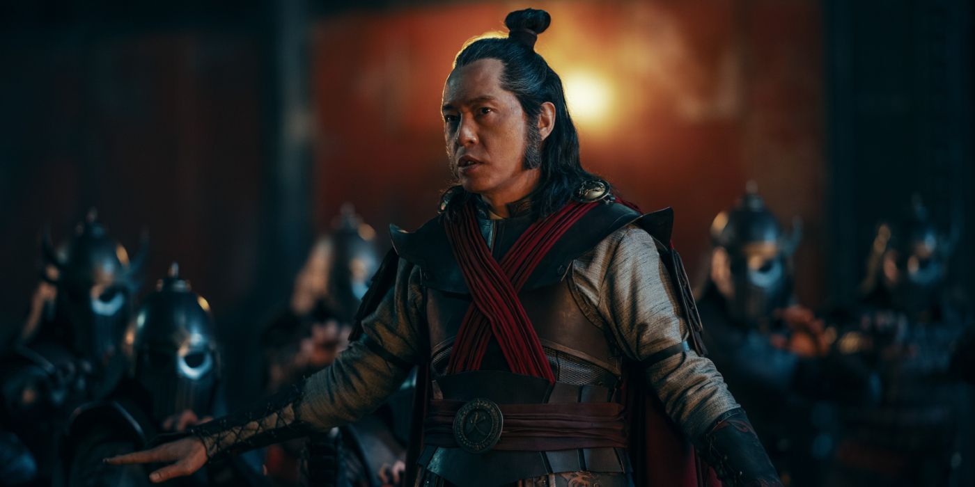 Ken Leung as Zhao from Netflix's Avatar: The Last Airbender