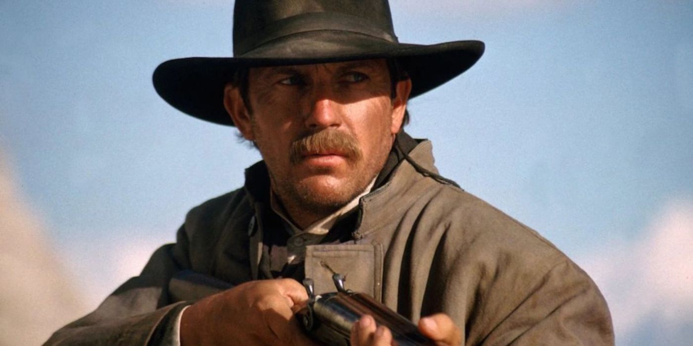 Kevin Costner in Horizon, closeup