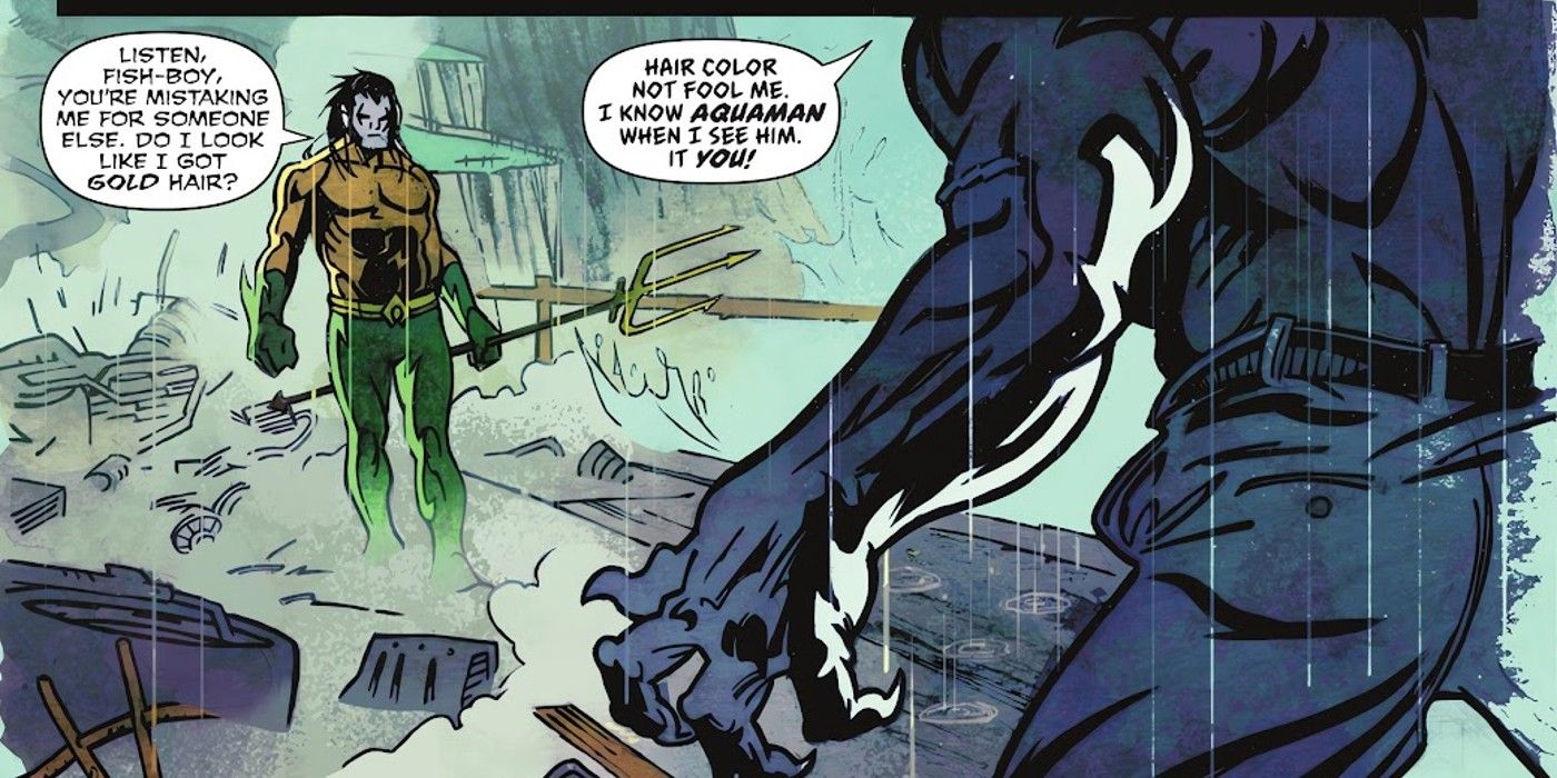 King Shark Thinks Lobo Is Aquaman