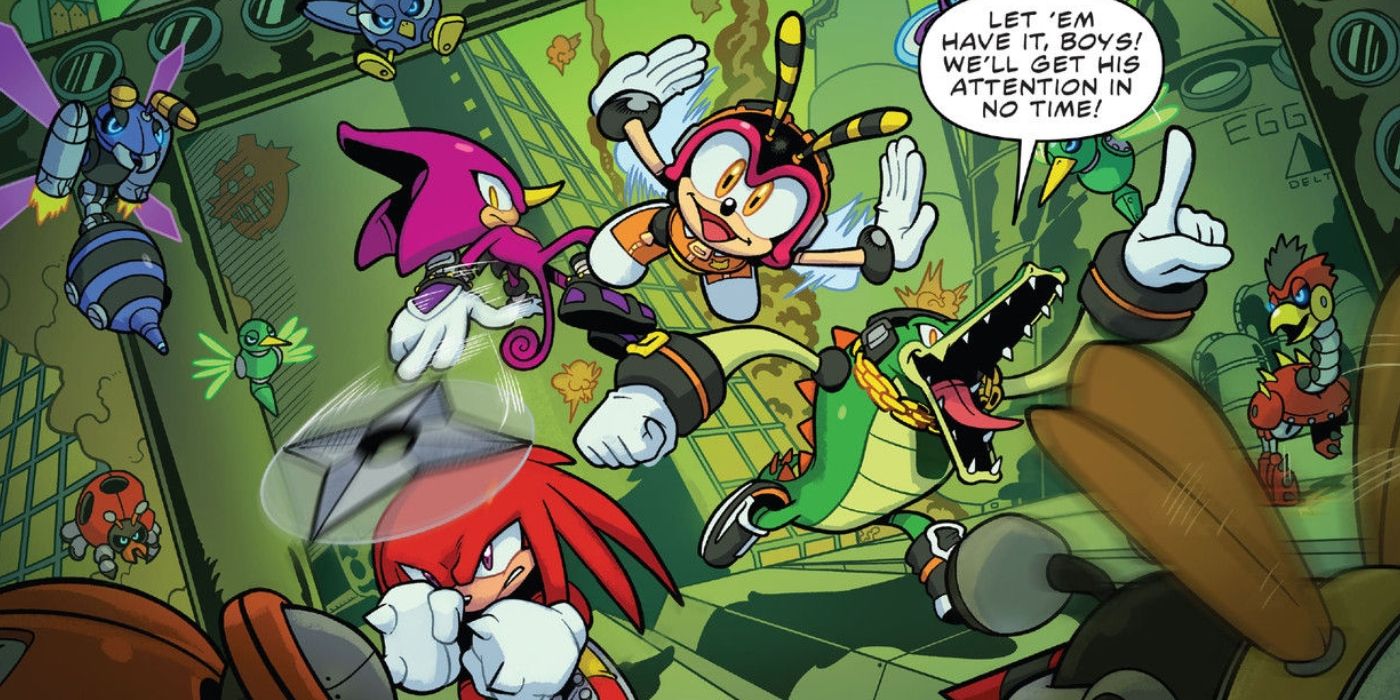 Por que Sonic the Hedgehog da IDW PRECISA manter unida a icônica equipe