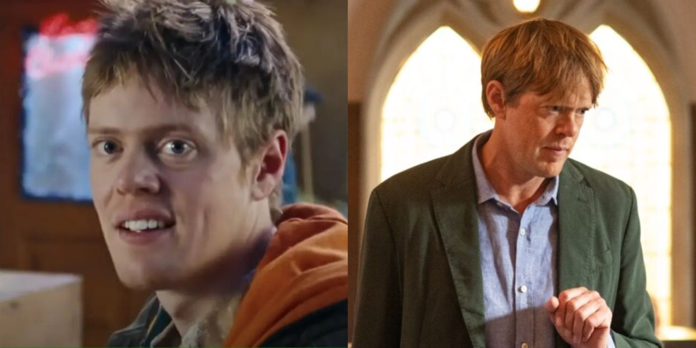 Kris Marshall as Colin and DI Humphrey Goodman in Beyond Paradise.