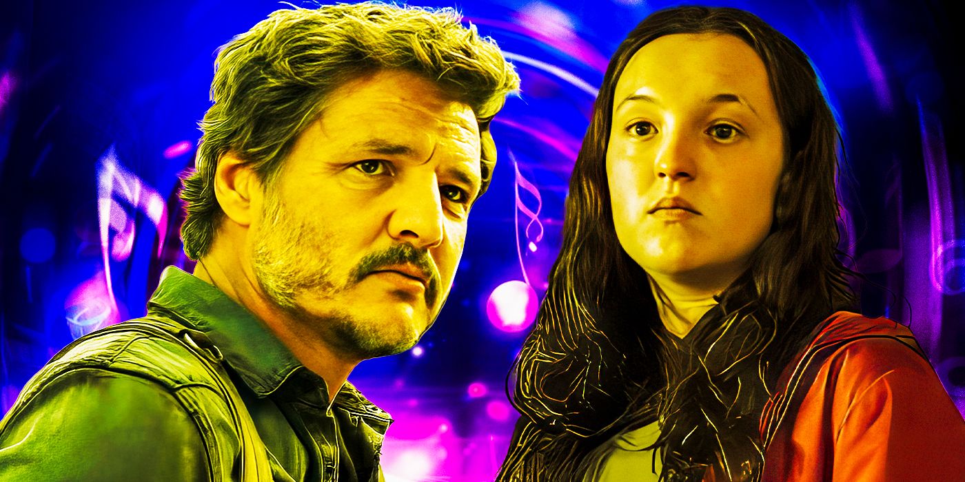 Pedro Pascal as Joel and Bella Ramsey as Ellie The Last of Us