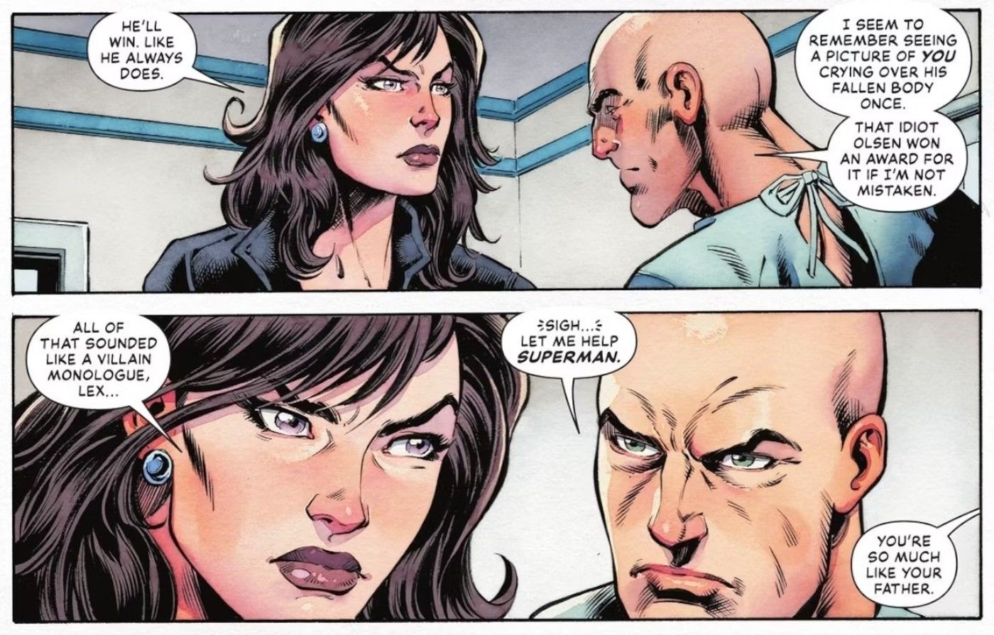 Lex Luthor Asks Lois Lane to Let Him Help Superman