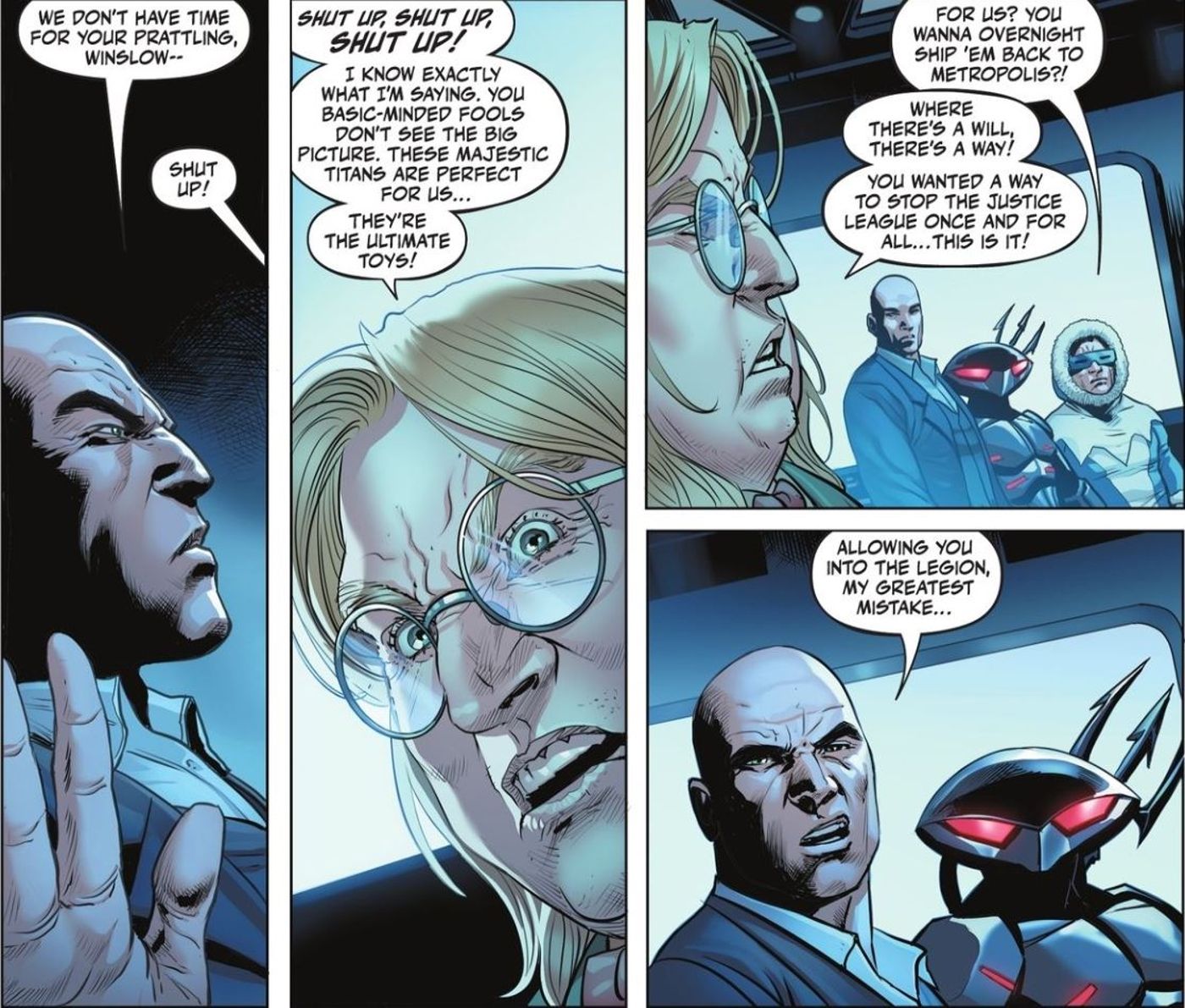 Lex Luthor Hates Toyman DC