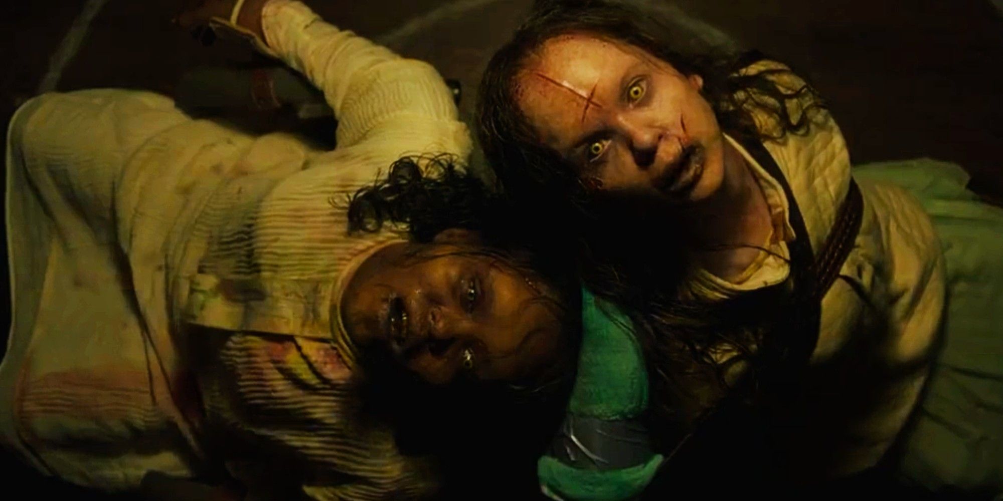 Lidya Jewett and Olivia O'Neill in The Exorcist: Believer