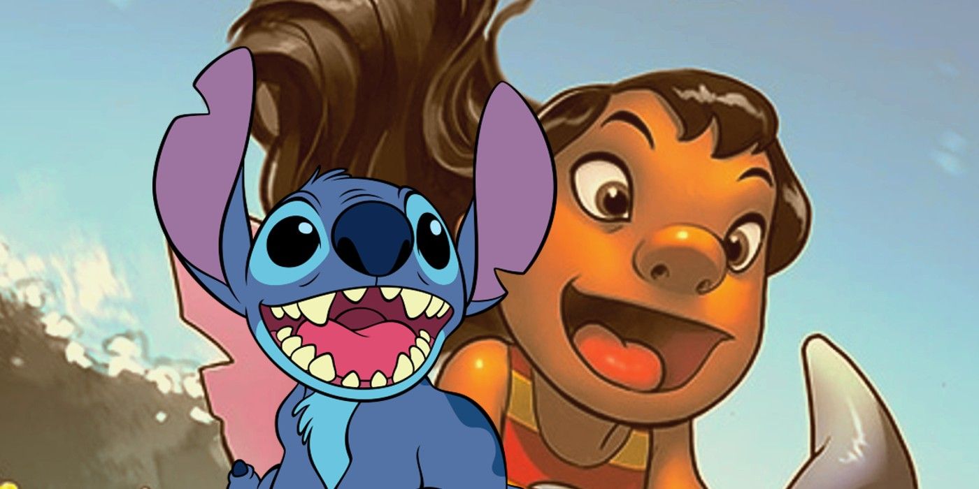 Feature image: Lilo & Stitch from their upcoming comic series from Dynamite Comics