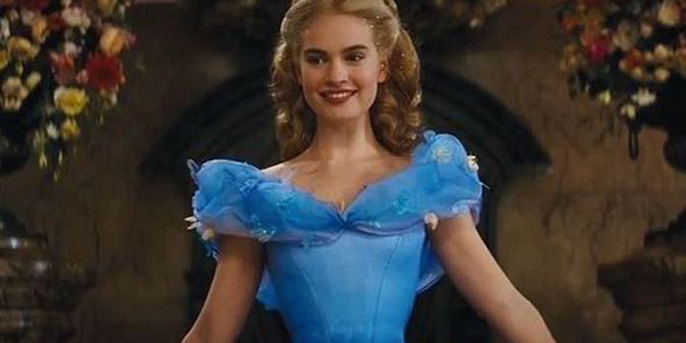 Lily James in Cinderella