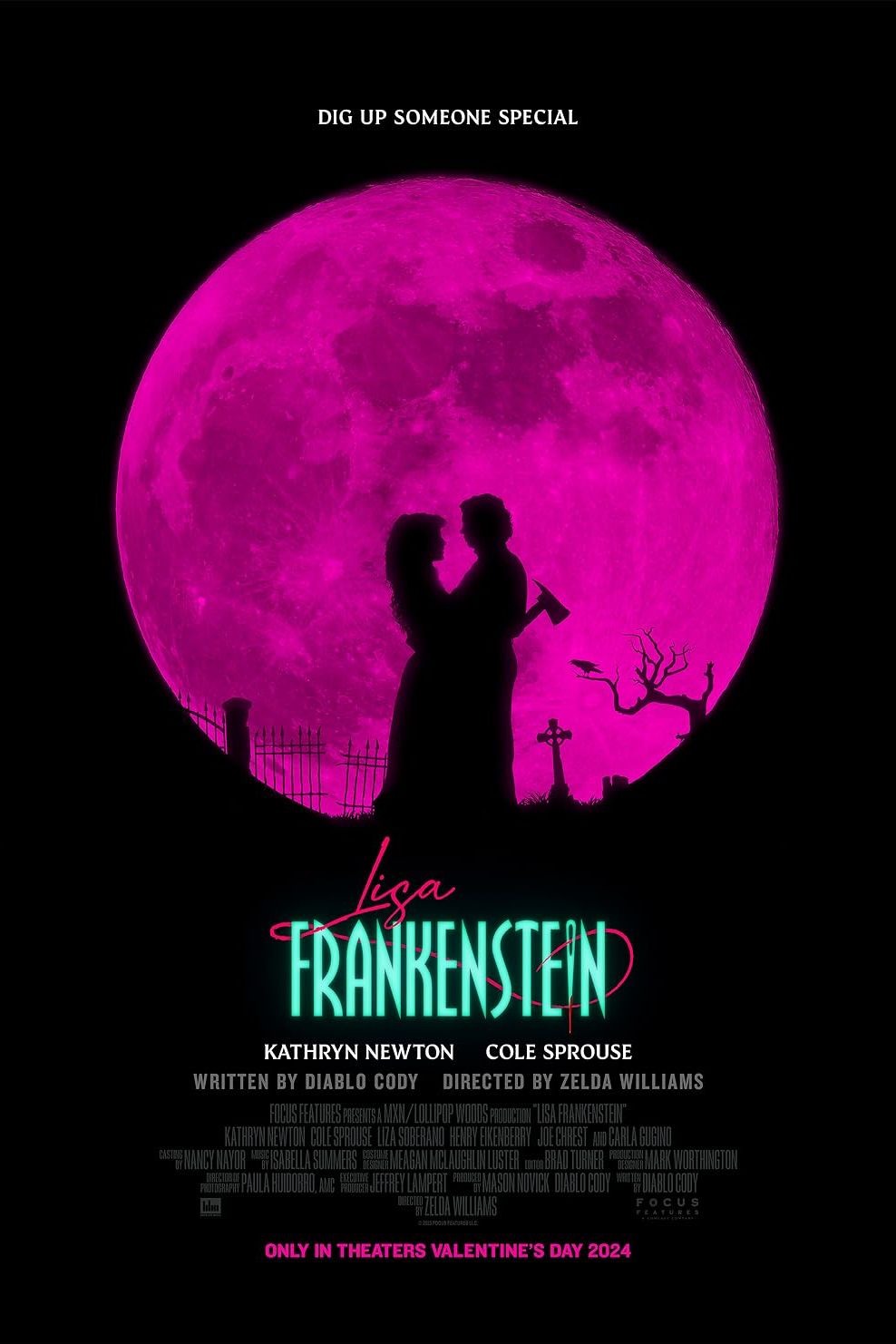 2024 Movie Releases ScreenRant   Lisa Frankenstein Movie Poster 