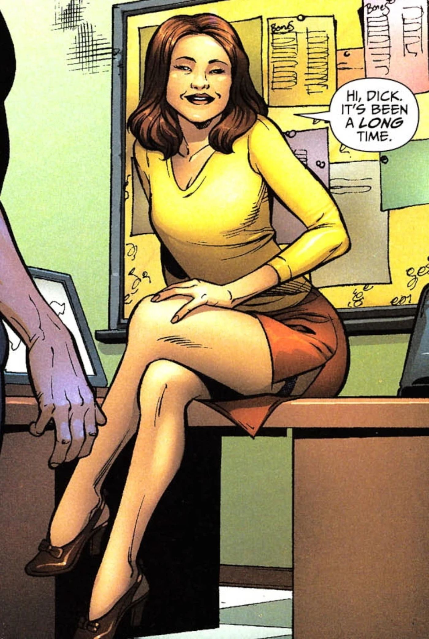 Liu, the first woman Dick Grayson slept with in DC continuity