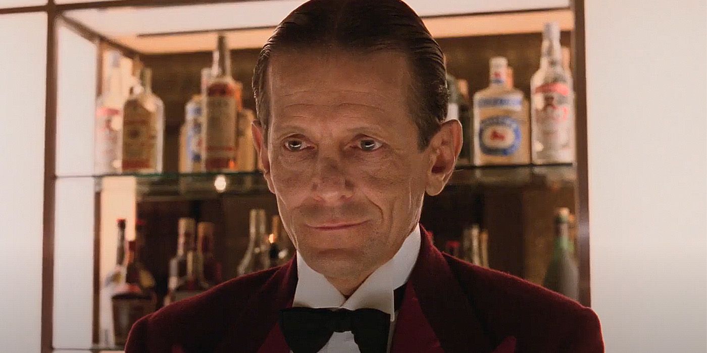 Lloyd bartending in The Shining