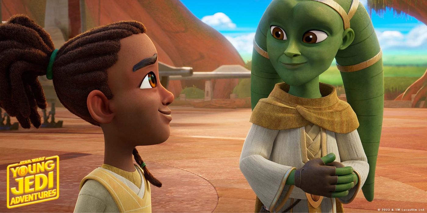 Loden Greatstorm and Bell Zettifar in Young Jedi Adventures