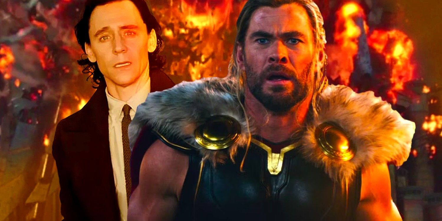 Loki and Thor Asgard Destruction Siege
