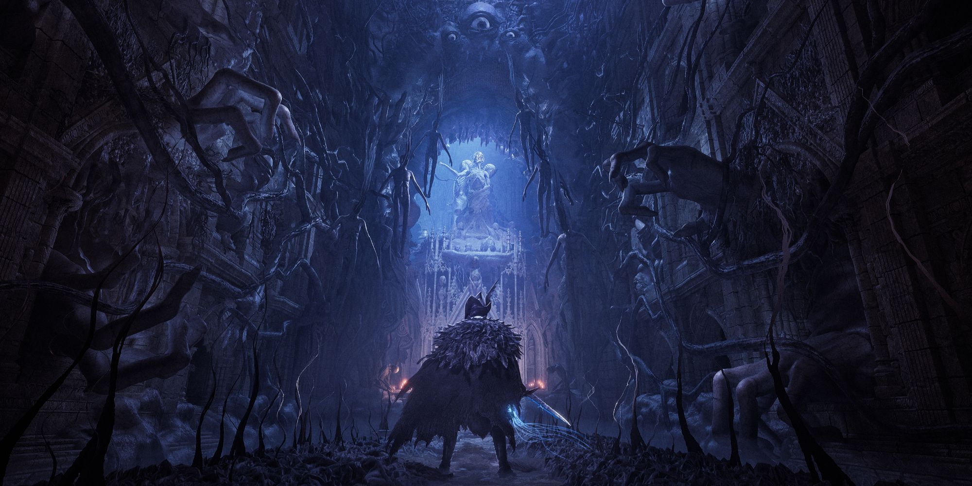 Lords of the Fallen Review pc standing in a halfway in the umbral