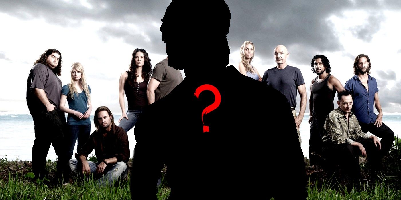 Lost cast with Desmond silhouette