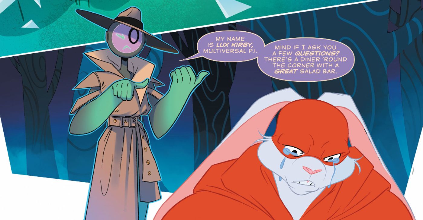 Lux Kirby from Harley Quinn #33