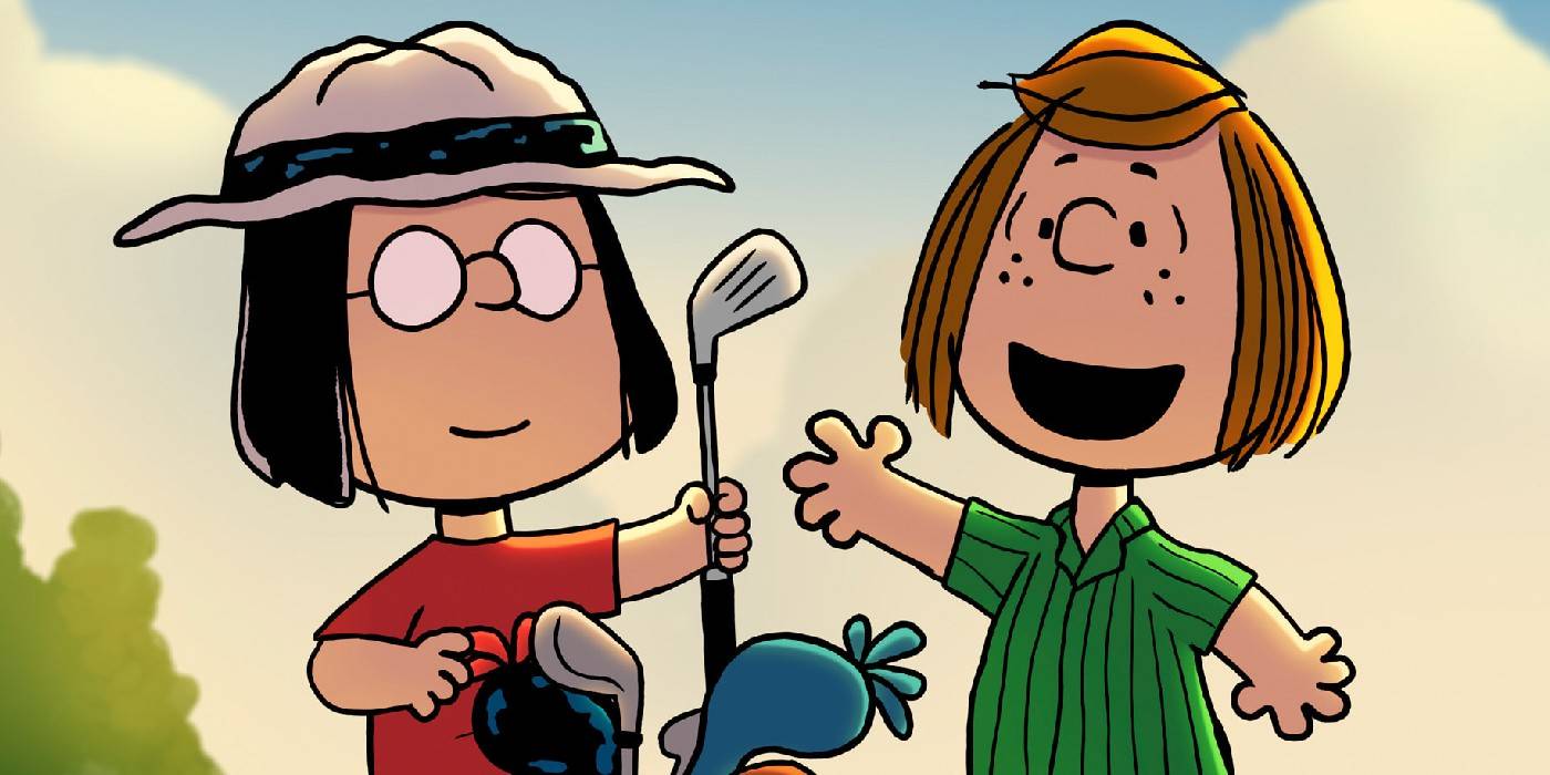 thumbnail interactive-video image 1 of Department 56 Peanuts Village – 'Peppermint Patty And Marcie Try On Skates' – 6014529 NEW 1 of 2