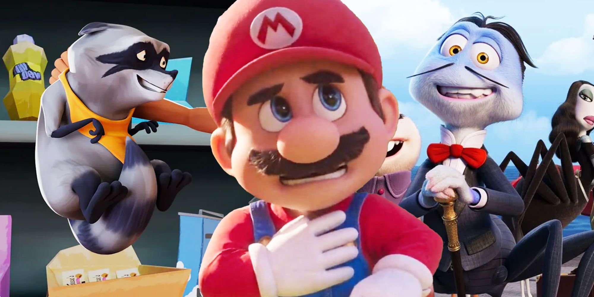 Mario, Inspector Sun, and Three Raccoons in a Trench Coat copy