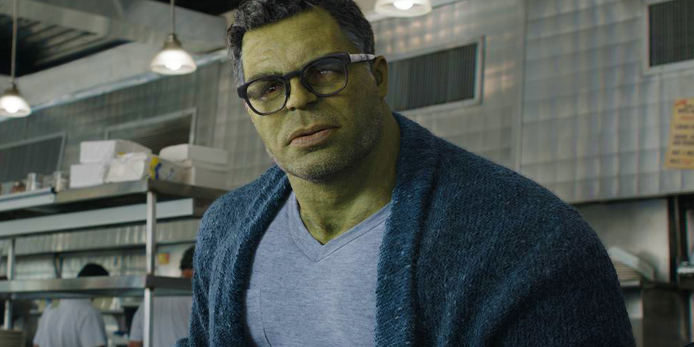 Mark Ruffalo as Bruce Banner's Smart Hulk in 2019's Avengers Endgame