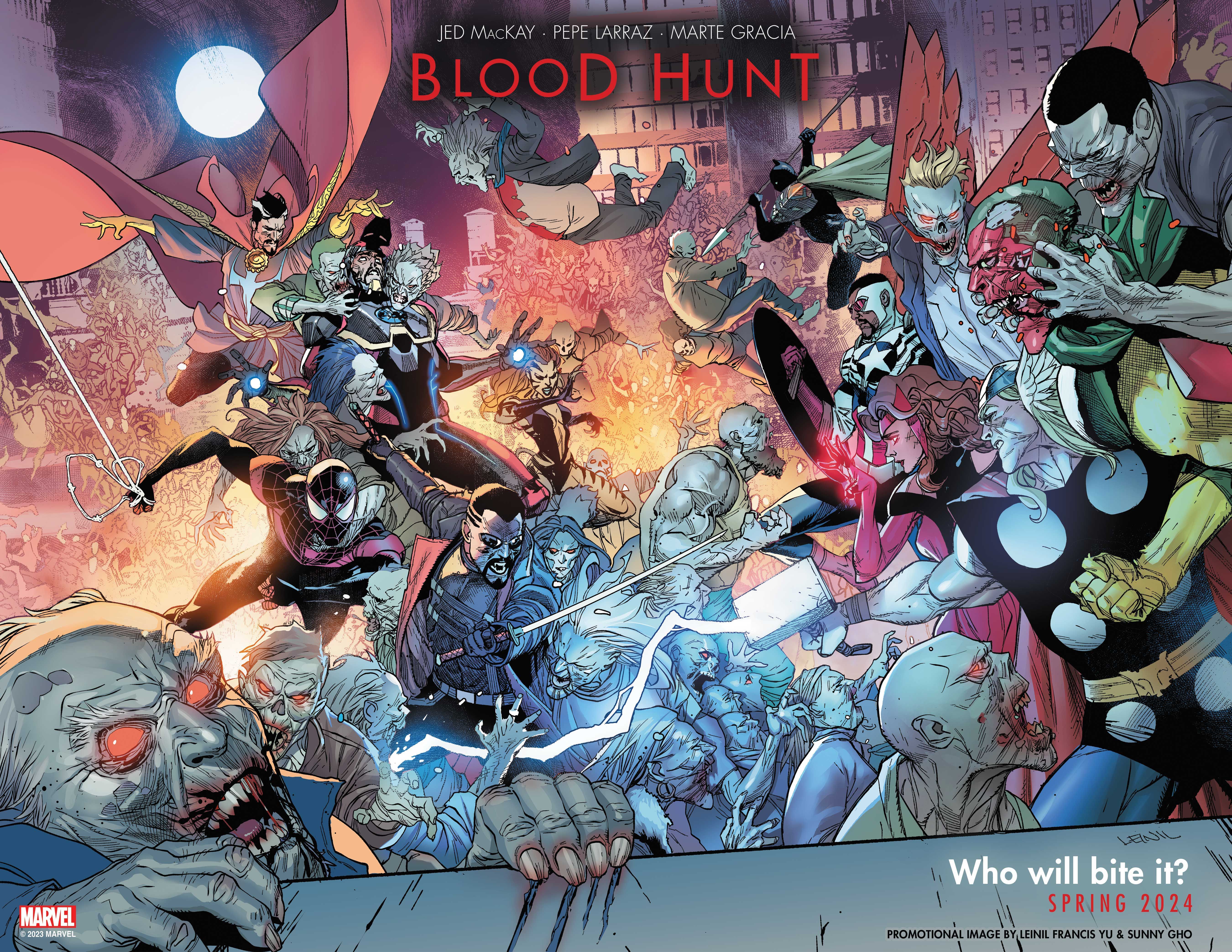 Marvel Blood Hunt Promo