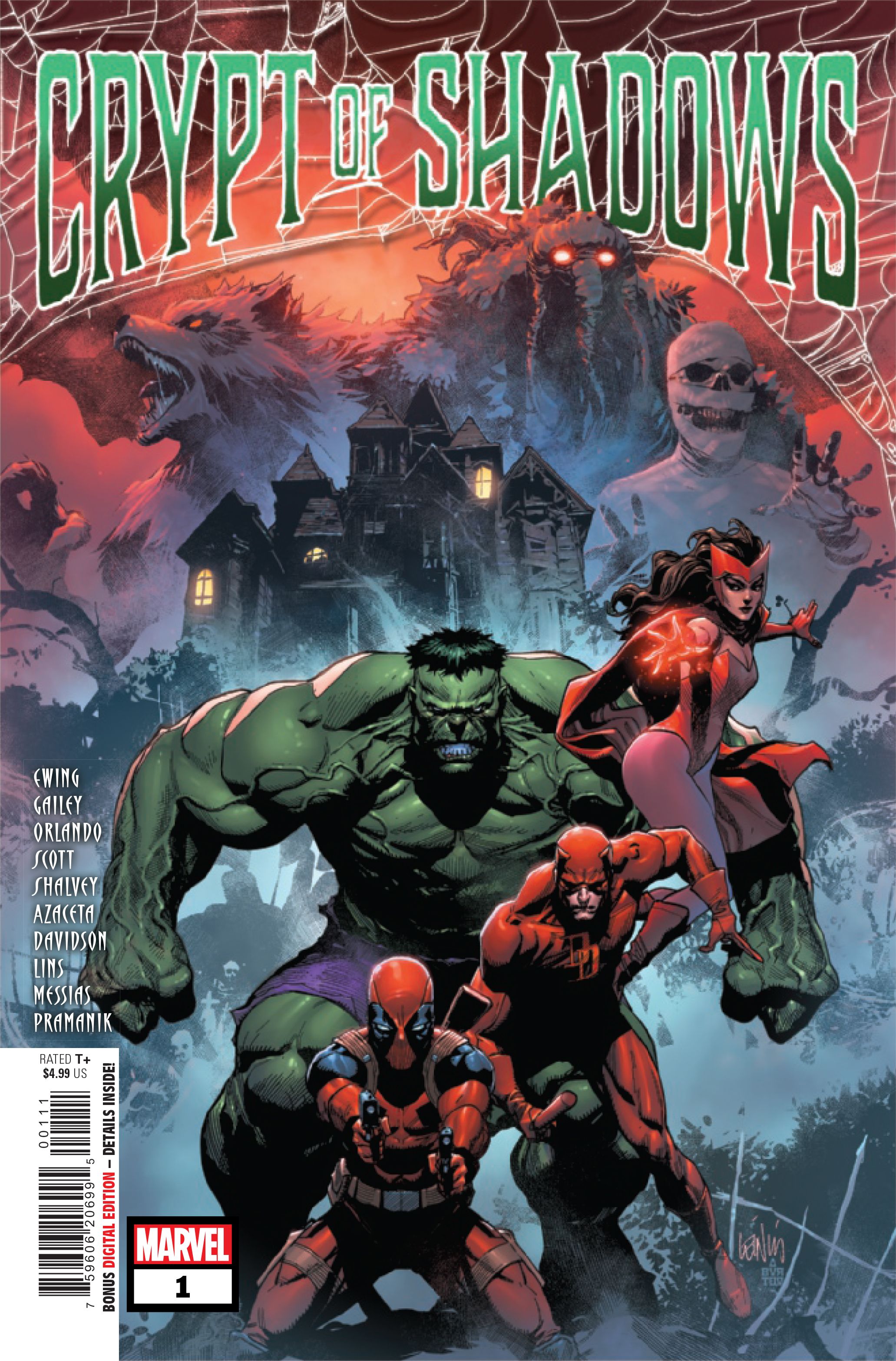 Marvel Crypt of Shadows 2023 Preview Cover