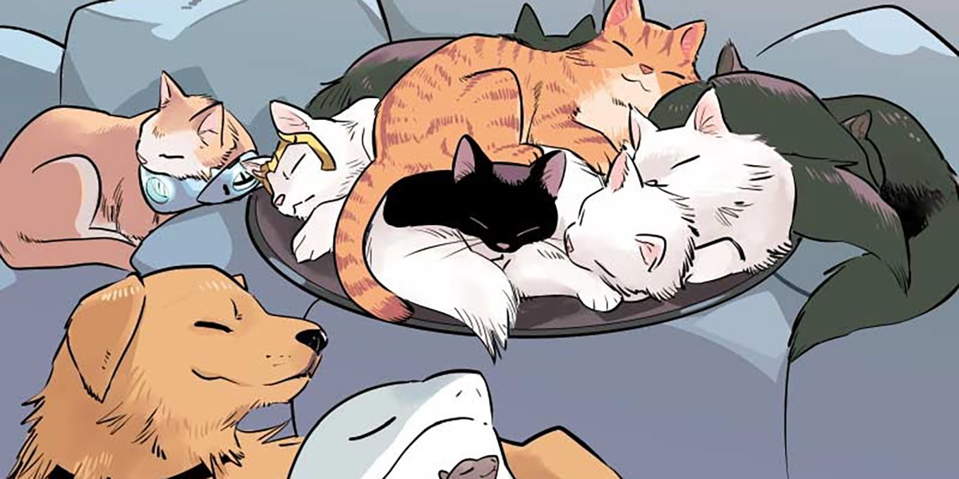 Marvel Meow Earth S Fluffiest Heroes Make Their Print Debut In 2024   Marvel Meow Cat Pile 