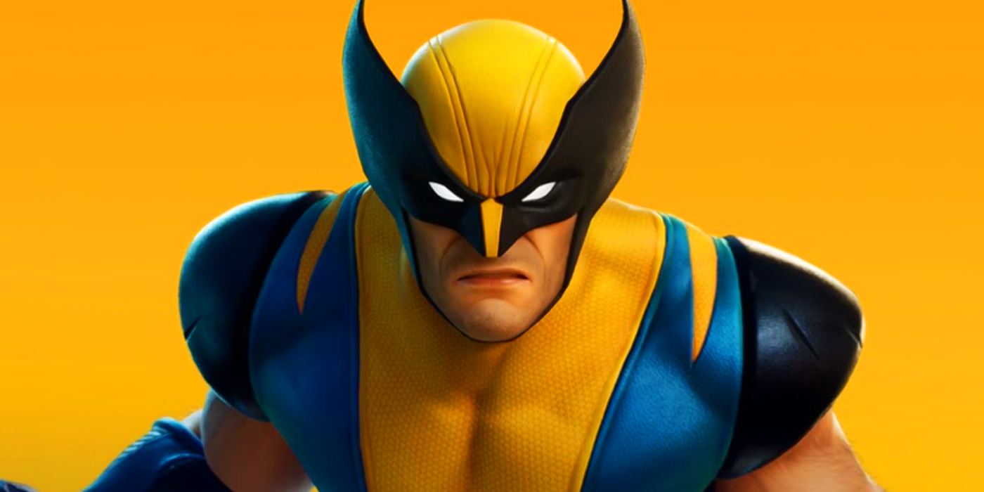 Marvel's Wolverine with yellow background