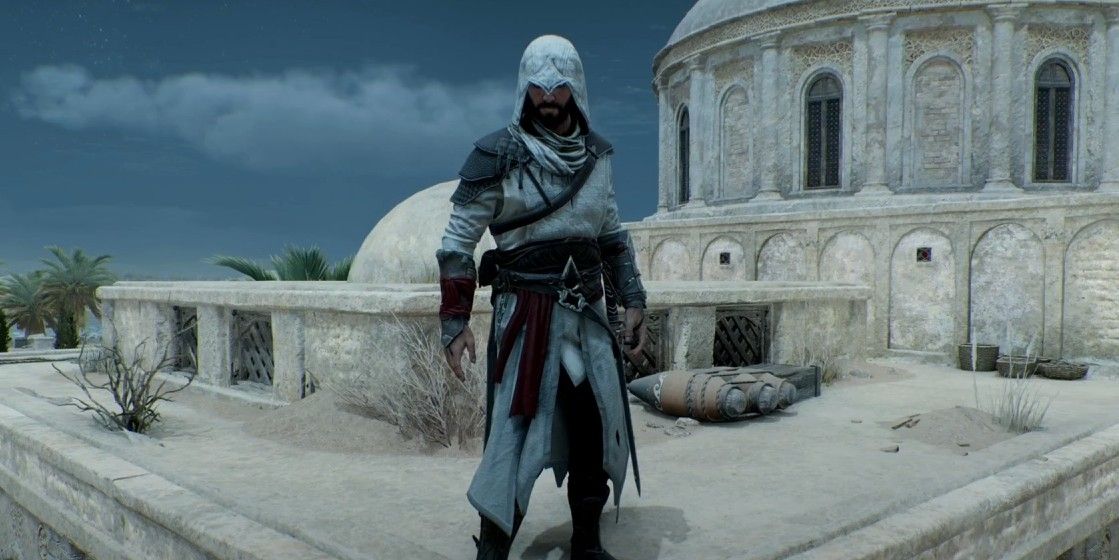 Basim Ibn wearing the Master Assassin Costume Assassin&rsquo;s Creed Mirage.