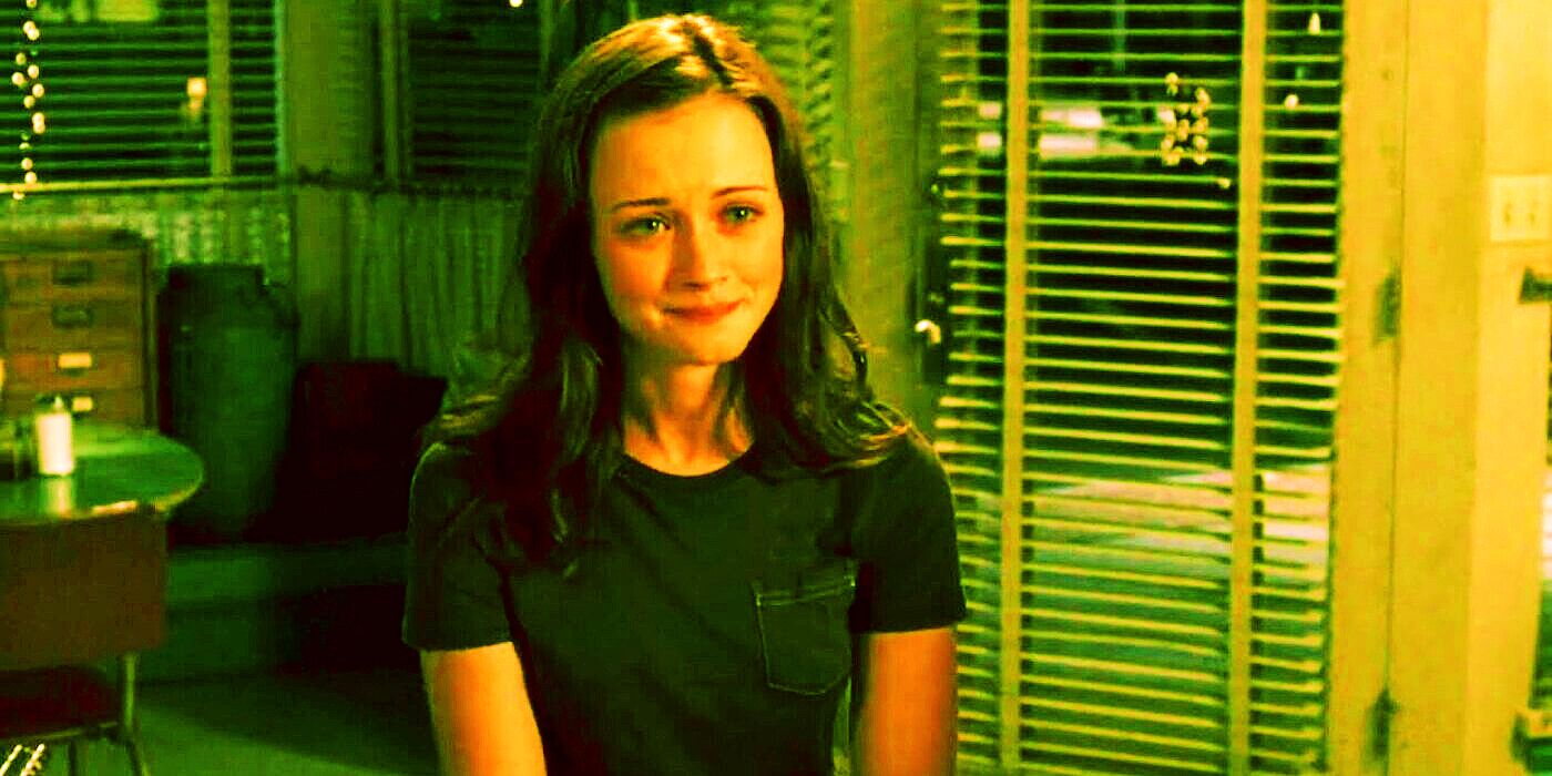 Tearful Rory Gilmore in Gilmore Girls