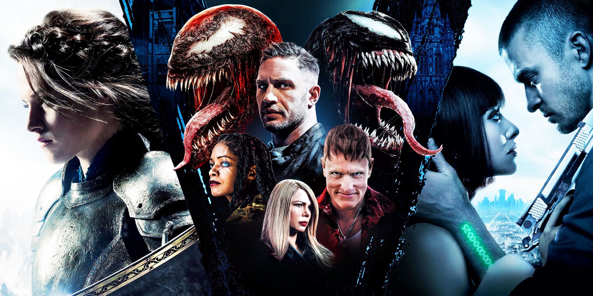 Snow White and The Huntsmen, Venom 2, and In Time