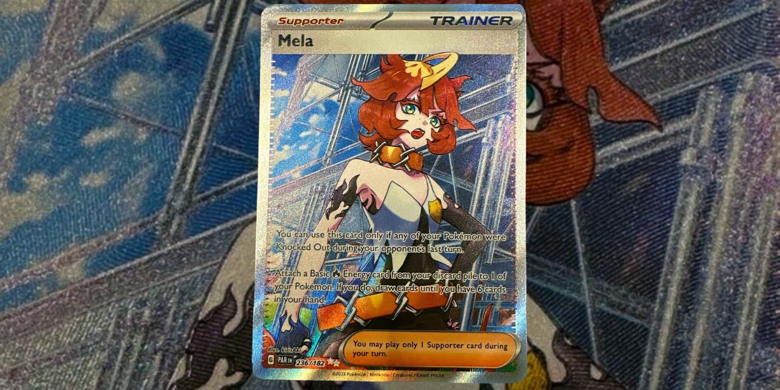 Mela Pokemon TCG Paradox Rift Card 236