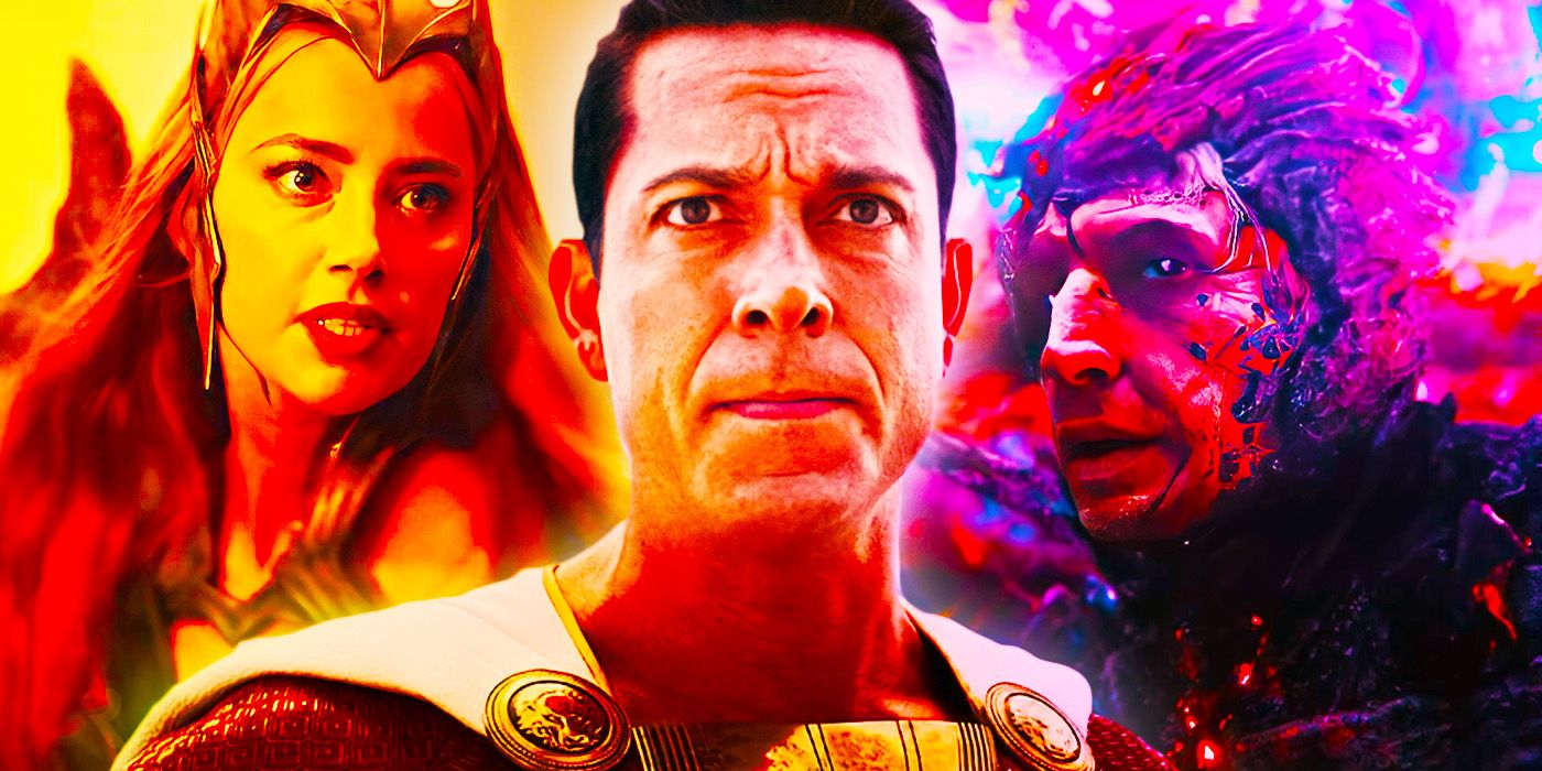 Mera Shazam and Dark Flash in the DCEU