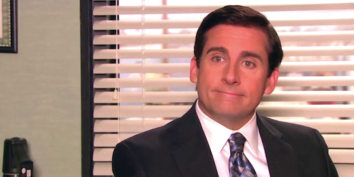 Michael Scott Stares into the Camera Blankly in The Office Season 5 Episode 13