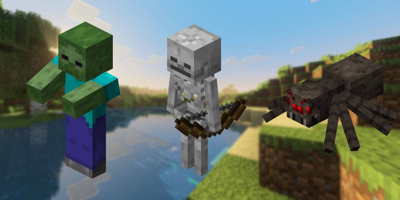 Minecraft Basic Enemy Mobs to Be Killed in Farm for Large Amounts of XP